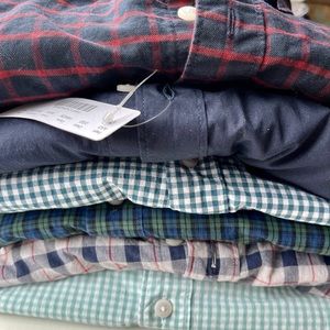 Stack of SIX JCrew men’s shirts